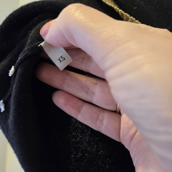 Gucci Black Sweater with Gold Accents Size XS - Picture 8 of 10